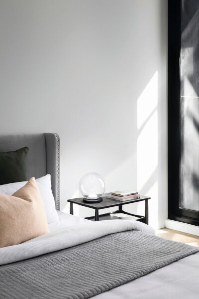 LED Tischleuchte Glas 2700/3000/4000K Schwarz L:25 cm