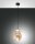 LED Pendelleuchte Bernstein 2700/3000/4000K Glas &Oslash;25 cm