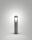 LED Leuchte Aluminium IP65 3000K Glas Schwarz H:60 cm