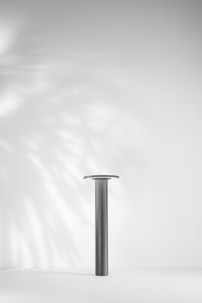 LED Leuchte Aluminium IP54 3000K Dunkelgrau schwenkbar