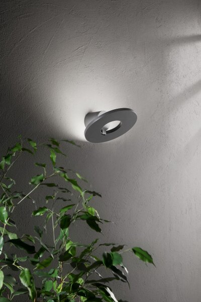 LED Wandleuchte Aluminium IP54 3000K schwenkbar