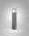 Leuchte Aluminium IP54 Weiß Dunkelgrau blendarm E27