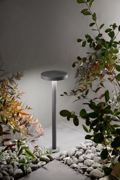 LED Leuchte Aluminium IP54 3000K 65 cm Dunkelgrau