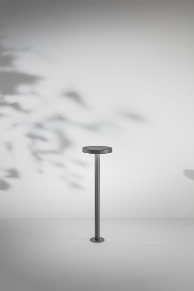 LED Leuchte Aluminium IP54 3000K 65 cm Dunkelgrau
