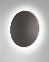 LED Wandleuchte Aluminium IP65 3000K B:24 cm blendarm