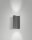 LED Wandleuchte Aluminium IP65 Up Down 3000K Glas