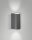 LED Wandleuchte Aluminium Up Down IP65 3000K Glas