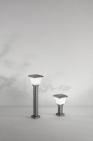 Au&szlig;enleuchte Aluminium IP65 E27 Wei&szlig; H:30 cm...