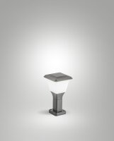 Außenleuchte Aluminium IP65 E27 Weiß H:30 cm...