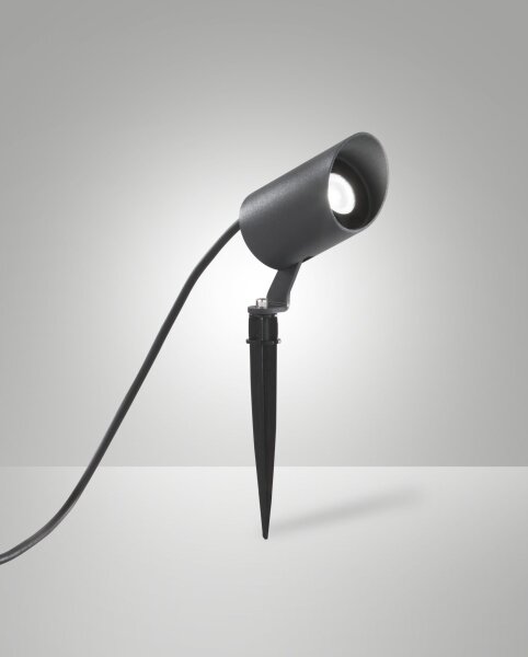 LED Leuchte Aluminium IP65 3000K Glas schwenkbar