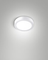 LED Deckenleuchte Aluminium IP54 2700/3000/4000K Wei&szlig;