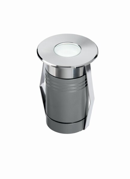 LED Einbauleuchte Edelstahl IP67 3000K L:5,5 cm