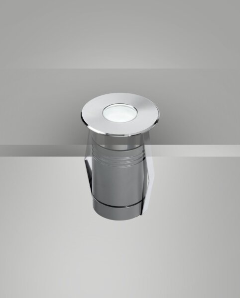 LED Einbauleuchte Edelstahl IP67 3000K L:5,5 cm