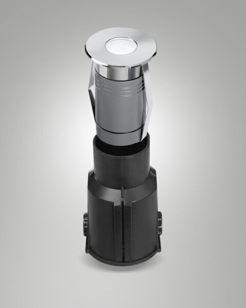LED Einbauleuchte Edelstahl IP67 3000K L:5,5 cm