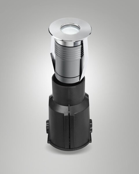 LED Einbauleuchte Edelstahl Außen IP67 3000K B:7 cm