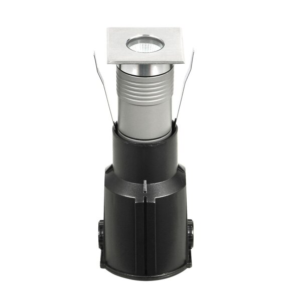 LED Einbauleuchte Edelstahl IP67 3000K B:6,6 cm