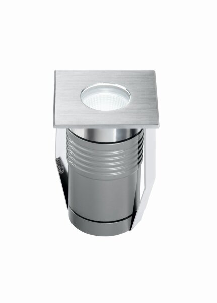 LED Einbauleuchte Edelstahl IP67 3000K B:6,6 cm