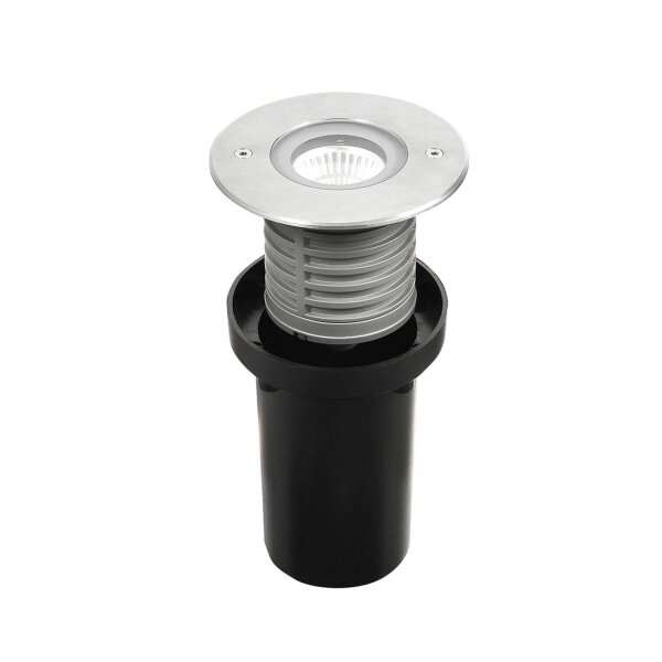 LED Einbauleuchte Edelstahl IP67 3000K L:11,6 cm