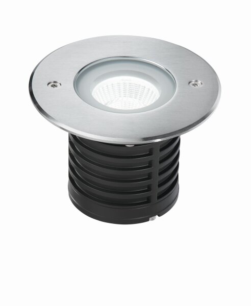 LED Einbauleuchte Edelstahl IP67 3000K L:11,6 cm