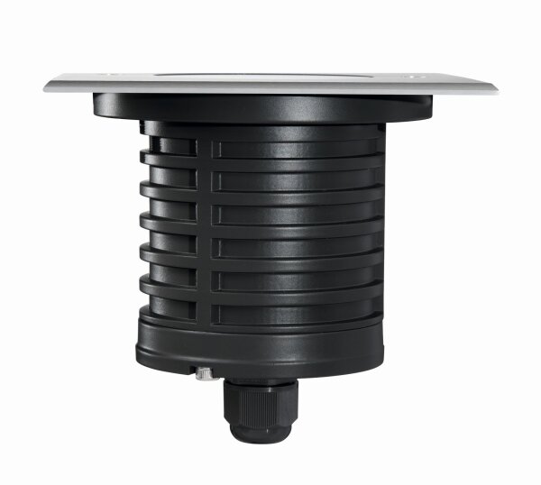 LED Einbauleuchte Edelstahl IP67 3000K B:11,6 cm