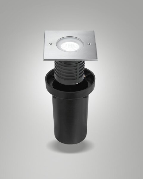 LED Einbauleuchte Edelstahl IP67 3000K B:11,6 cm