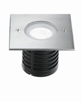 LED Einbauleuchte Edelstahl IP67 3000K B:11,6 cm