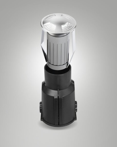LED Einbauleuchte IP67 3000K B:7 cm Edelstahl Außen
