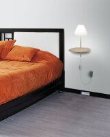 LED Wandleuchte Glas 3000K Wei&szlig; T:25 cm blendarm