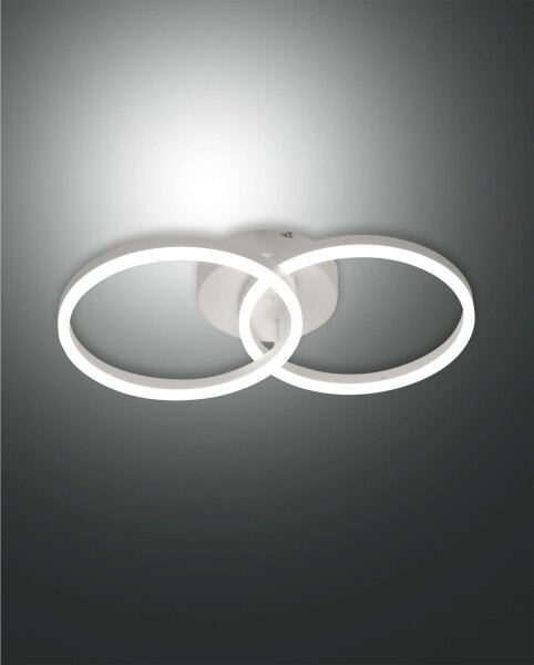 LED Wandleuchte Weiß 3000K dimmbar L:53 cm 3780 lm