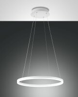 LED Pendelleuchte IP40 3000K Metall Weiß dimmbar...