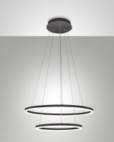 LED H&auml;ngelampe IP40 3000K Metall &Oslash;60 cm...