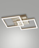 LED Deckenleuchte Aluminium 3000K Gold dimmbar L:45 cm
