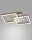 LED Deckenleuchte Aluminium 3000K Gold dimmbar L:45 cm