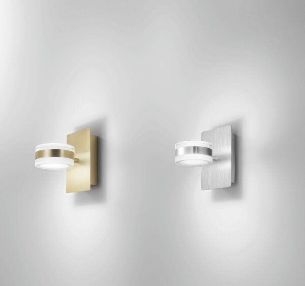 LED Wandleuchte Messing Up Down 3000K H:17 cm 1510 lm