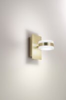 LED Wandleuchte Messing Up Down 3000K H:17 cm 1510 lm