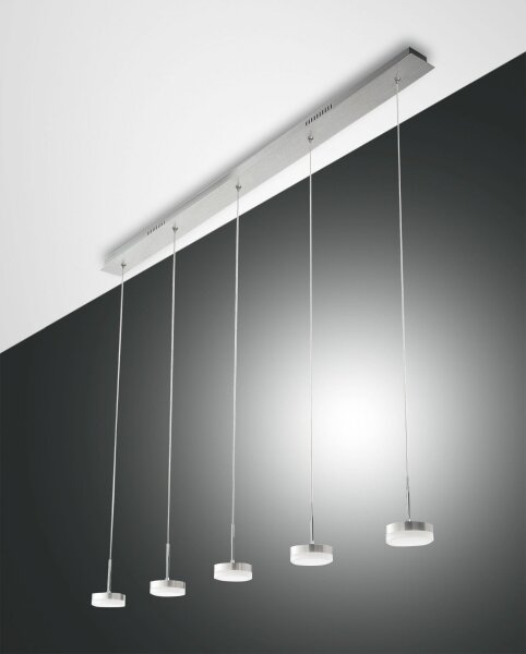 LED Hängelampe Aluminium 3000K dimmbar L:136 cm