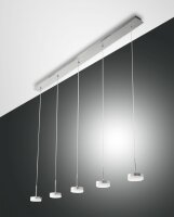 LED Hängelampe Aluminium 3000K dimmbar L:136 cm