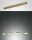 LED Pendelleuchte Messing 3000K L:90 cm 3020 lm