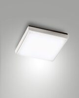 LED Deckenleuchte Aluminium IP54 3000K Weiß H:5 cm