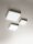 LED Deckenleuchte Aluminium IP54 3000K Weiß H:5 cm