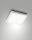 LED Deckenleuchte Aluminium IP54 3000K Weiß H:5 cm