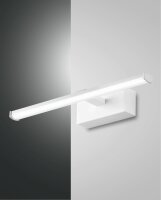 LED Wandleuchte IP44 3000K Wei&szlig; B:30 cm Spiegelleuchte