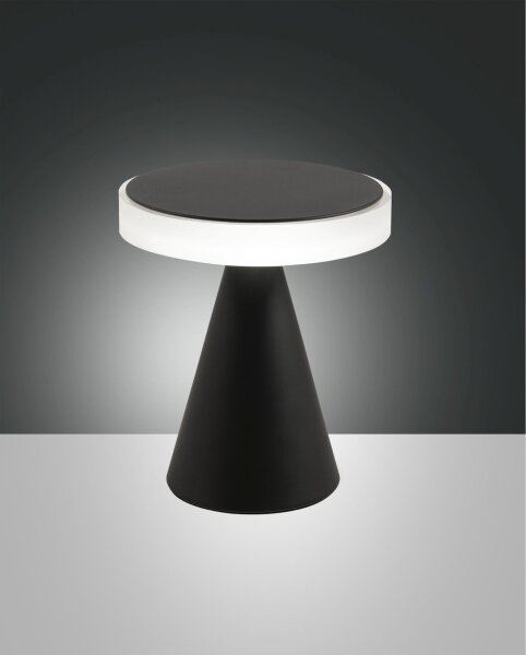 LED Tischleuchte Schwarz 3000K 20 cm 750 lm blendarm