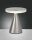 LED Tischleuchte Metall Nickel 3000K H:27 cm 1260 lm
