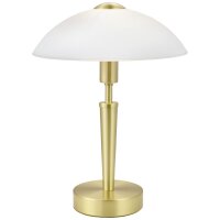 Dimmbare Tischleuchte Messing Matt &Oslash;26cm