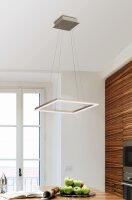 LED H&auml;ngelampe Aluminium IP40 3000K Gold L:42 cm