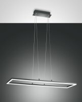 LED H&auml;ngelampe Aluminium IP40 3000K Anthrazit L:92 cm