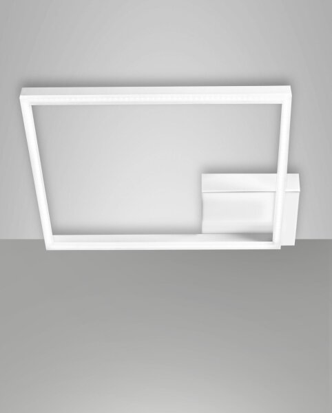 LED Deckenleuchte Aluminium 3000K Weiß dimmbar L:45 cm