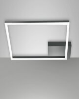 LED Deckenleuchte Aluminium 3000K Anthrazit L:45 cm