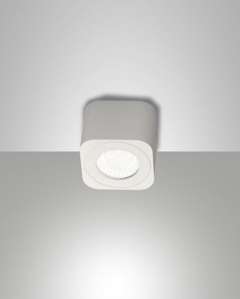 LED Deckenleuchte Aluminium 3000K Weiß B:6,5 cm